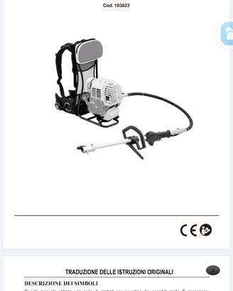 Decespugliatore a benzina Blackstone BC4S 320 BP -