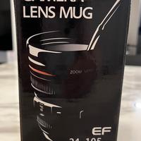 Tazza/mug  da viaggio obiettivo fotografico