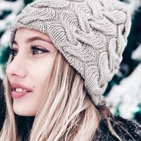 beretto di cashmere e seta 