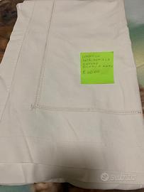 Lenzuola ricamate a Mano