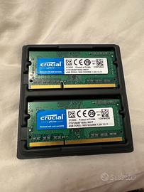 Crucial Ram 2x4gb DDR3L SODIMM