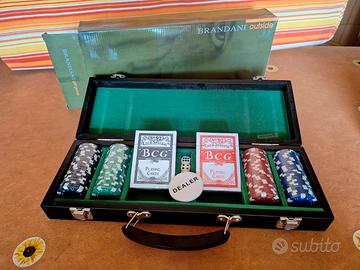 Valigetta set Poker 100 Chips / Fiches 2 mazzi