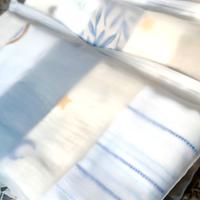 Set di 5 quadrati in puro cotone