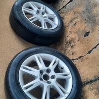 gomme più cerchi 5 fori Ww Seat Audi Skoda