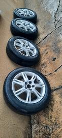 gomme più cerchi 5 fori Ww Seat Audi Skoda