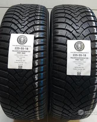 2 gomme 225 55 18 falken a39363