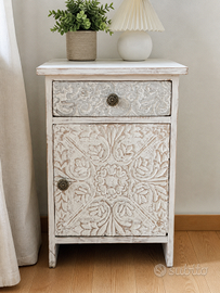 Comodino Maison du Monde Namaste legno mango