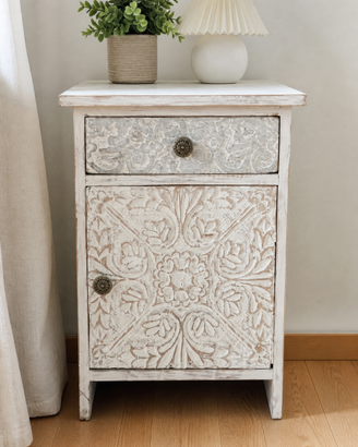 Comodino Maison du Monde Namaste legno mango