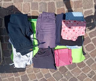 lotto abbigliamento bimba 