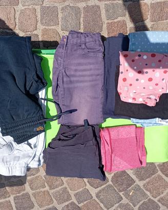 lotto abbigliamento bimba 