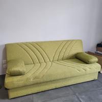 divano letto verde