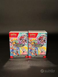 2X Bundle da 6 buste Pokemon IT Avventure insieme