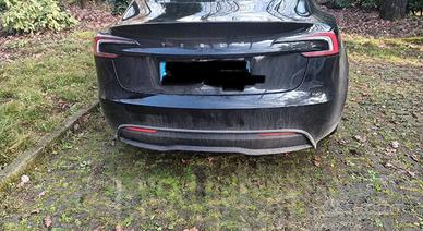 tesla model 3 highland 2024 paraurti posteriore