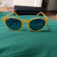 occhiali da sole gialli