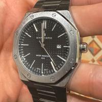 Orologio uomo acciaio SAPPHERO stile Royal Oak