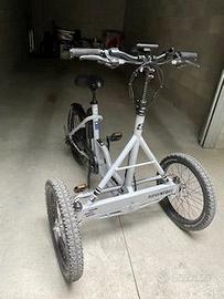 Triciclo con pedalata assistita