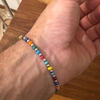 Bracciale argento e ceramica