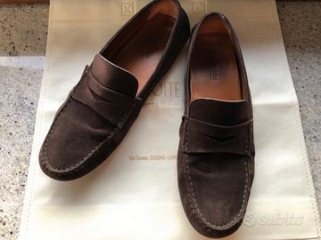 OBJ barbera scarpe mocassino in camoscio pelle 1 t