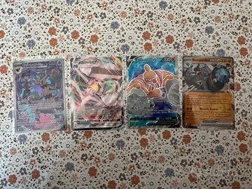 Carte pokemon varie EX/V/AR/MEGA