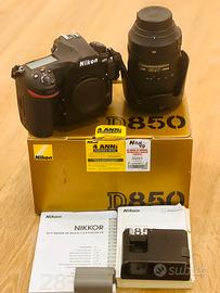 Nikon D850 perfetta  + AF-S Nikkor 28-300 ottim o