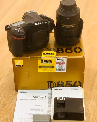 Nikon D850 perfetta  + AF-S Nikkor 28-300 ottim o