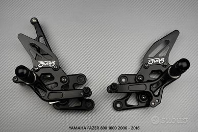 Pedane arretrate YAMAHA FAZER 800 / 1000 2006 2016