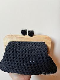 Clutch bag nera