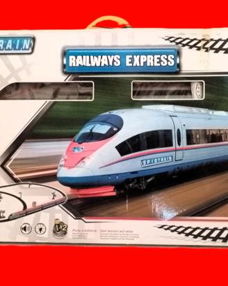 Trenino (toy town)completo, mai tolto dalla sua sc