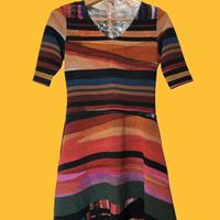 Desigual vestito variopinto donna autunnale