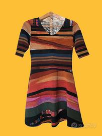 Desigual vestito variopinto donna autunnale