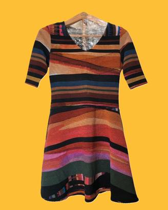 Desigual vestito variopinto donna autunnale