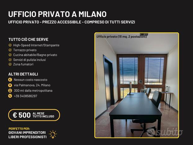 Ufficio privato vicino a fermata Udine