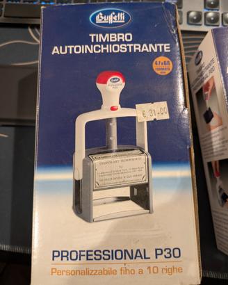 Timbro Buffetti Autoinchiostrante 47x68