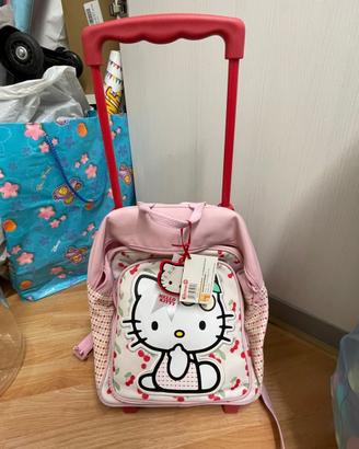 Zaino mini trolley HELLO KITTY