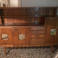 Mobile CREDENZA stile montanaro legno vintage