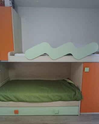 cameretta letto a castello 