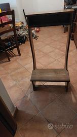 Inginocchiatoio legno