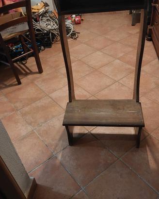 Inginocchiatoio legno