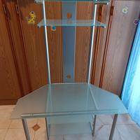 porta TV di vetro 