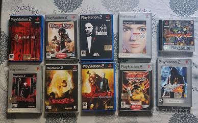 Lotto 10 Giochi PS1/PS2 