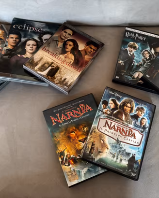 DVD - Harry Potter, Narnia, Twilight