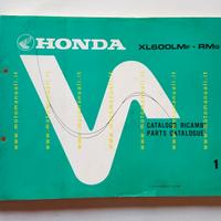 HONDA XL 600 LM-RM 1985 catalogo ricambi originale