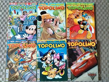 Topolino n.2892, 2893, 2895, 2896, 2897,  2899
