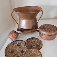 set utensili rame