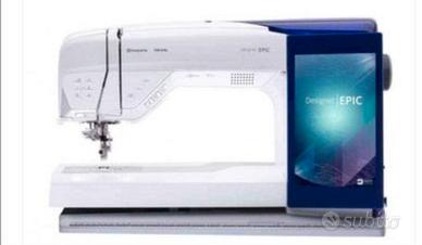 macchina da cucire e ricamo computerizata 