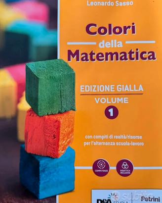 Libro “Colori della Matematica 1 - ediz. gialla”