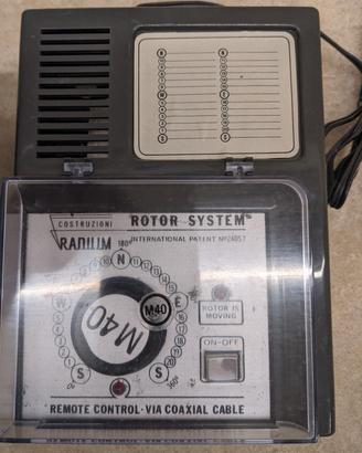 Rotore antenna e 2 controllers Radium radioamatori