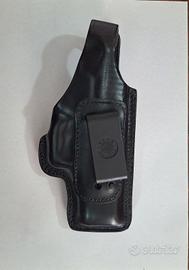Fondina interna in vero cuoio per Glock 19 