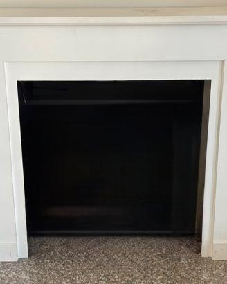 Cornice camino bianco leggera mdf