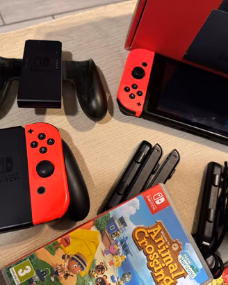 Nintendo switch 1 + Ring Fit Adventure+3 giochi